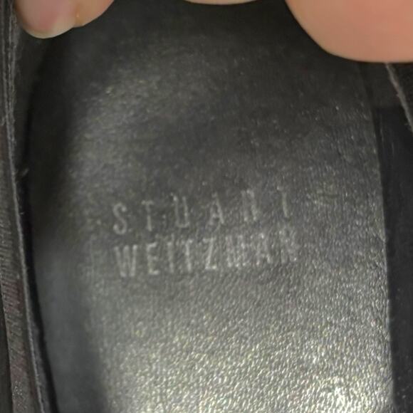 Stuart Weitzman Heels - Size 8 - Black - 5 inch Sleek Heel - Platform Sole - Picture 10 of 10